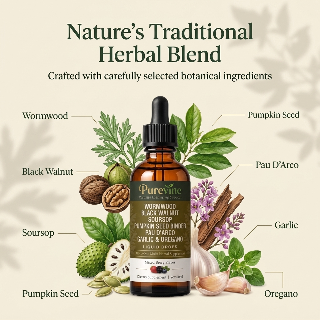 Purevine Wormwood Complex Drops
